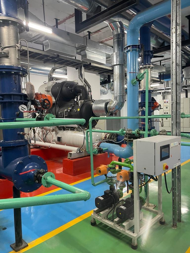 Pump room project at the Dubai Jewels